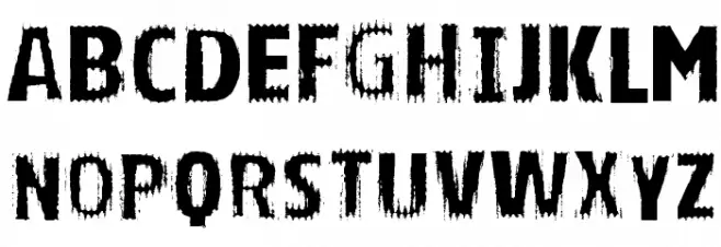 VTKS BRIGHT Font Litere mari