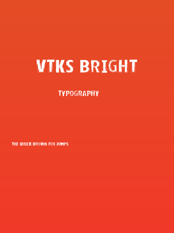 VTKS BRIGHT Poster