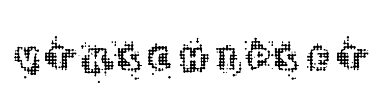 VTKS CHIP SET  Free Fonts Download
