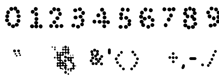 VTKS CHIP SET Font OTHER CHARS
