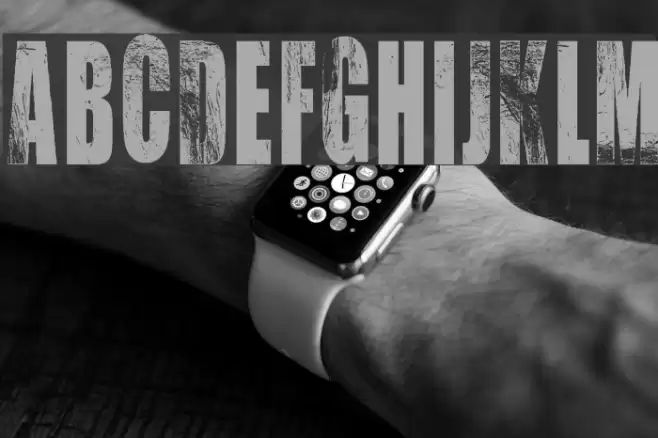 VTKS CHOICE Font examples