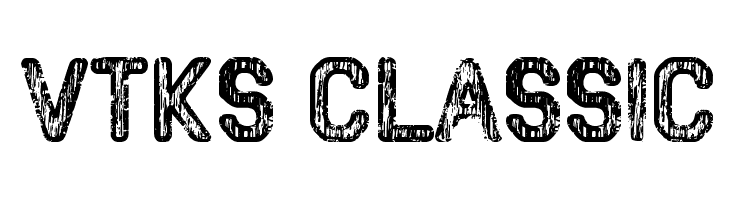 VTKS CLASSIC  免费字体下载