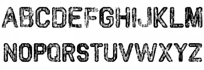 VTKS CLASSIC Font Litere mari