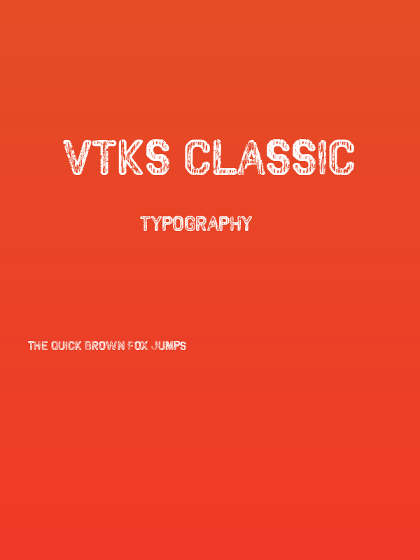 VTKS CLASSIC Poster