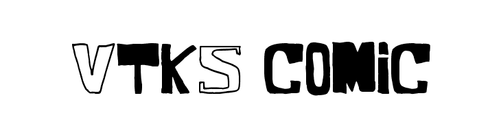 VTKS COMIC Font