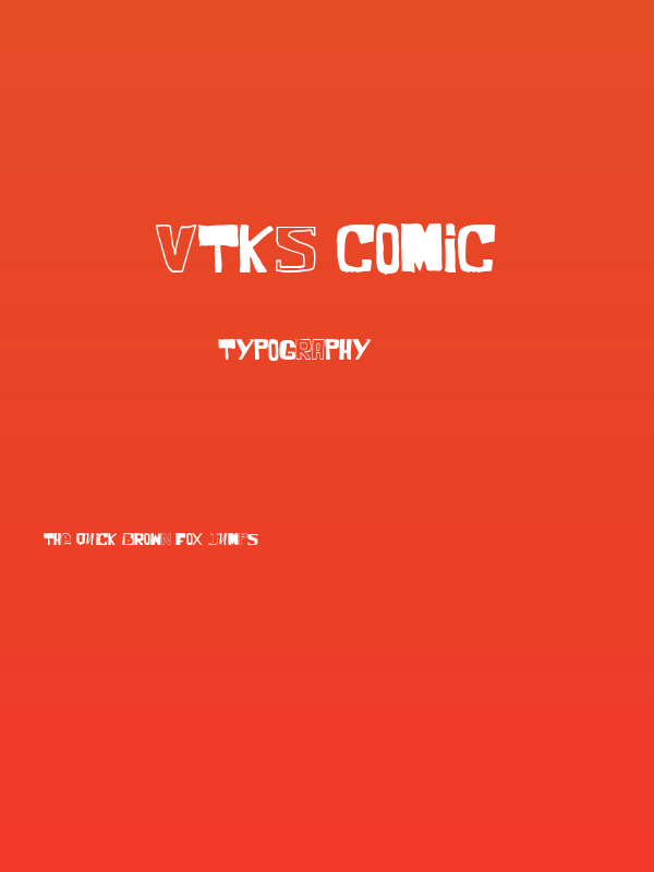 VTKS COMIC Poster
