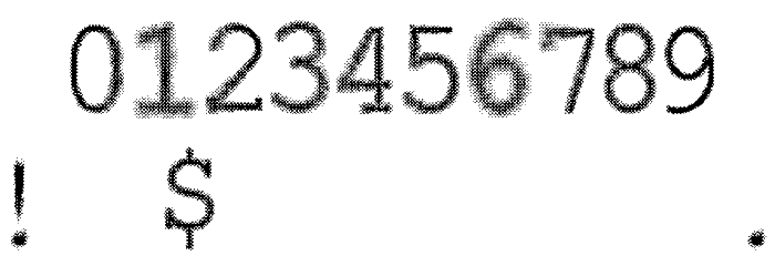 VTKS CONTACT Font OTHER CHARS
