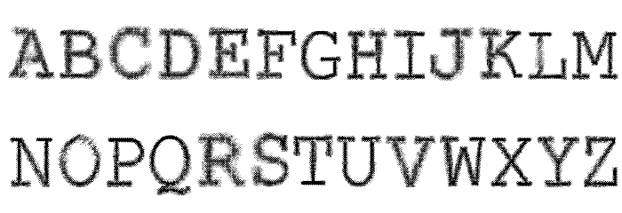 VTKS CONTACT Font LOWERCASE