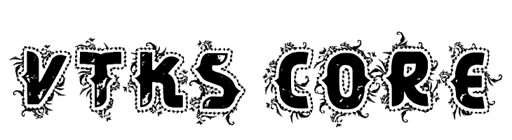 VTKS CORE  Free Fonts Download