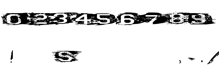 VTKS CURVE Font OTHER CHARS