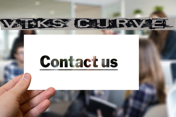 VTKS CURVE Font examples