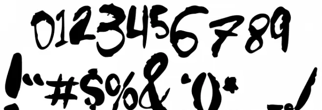 VTKS DENGOSA Regular Font OTHER CHARS