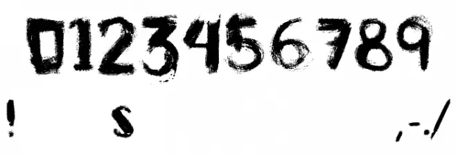 VTKS DOWNTOWN Font OTHER CHARS