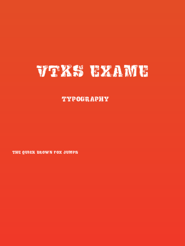 VTKS EXAME Poster