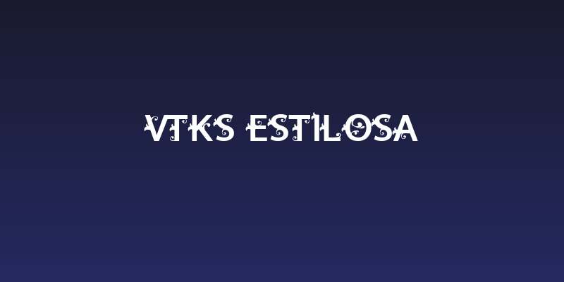 VTKS Estilosa Social Header