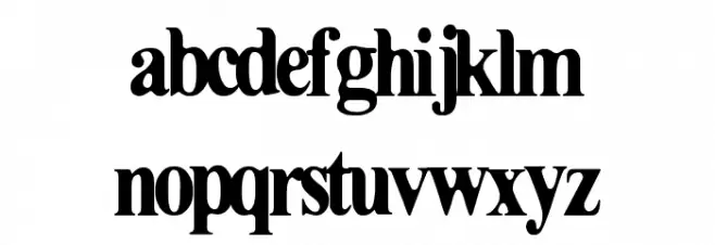 VTKS Estilosa Font LOWERCASE