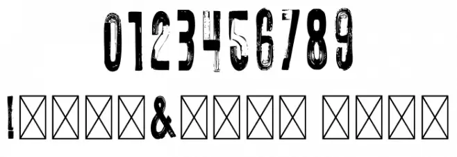 VTKS FREAKIN Regular Font OTHER CHARS