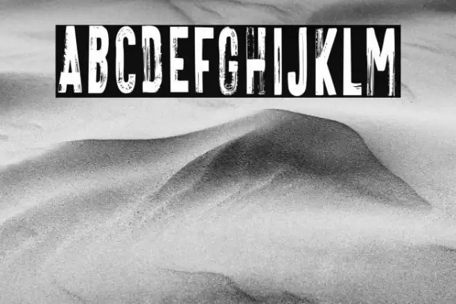 VTKS FREAKIN Regular Font examples