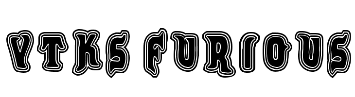 VTKS FURIOUS  नि: शुल्क फ़ॉन्ट्स डाउनलोड