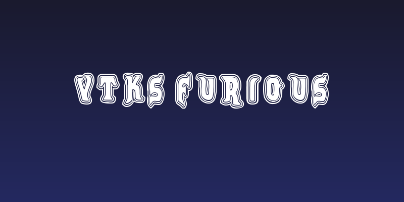 VTKS FURIOUS Social Header