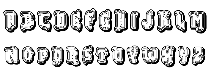 VTKS FURIOUS Font LOWERCASE
