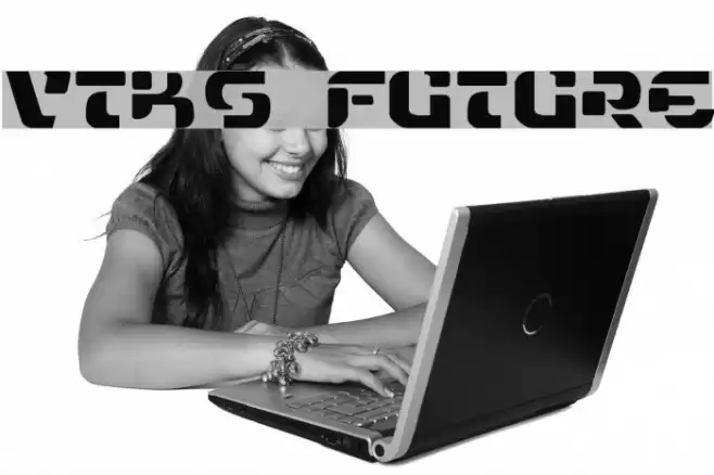 VTKS FUTURE Font examples