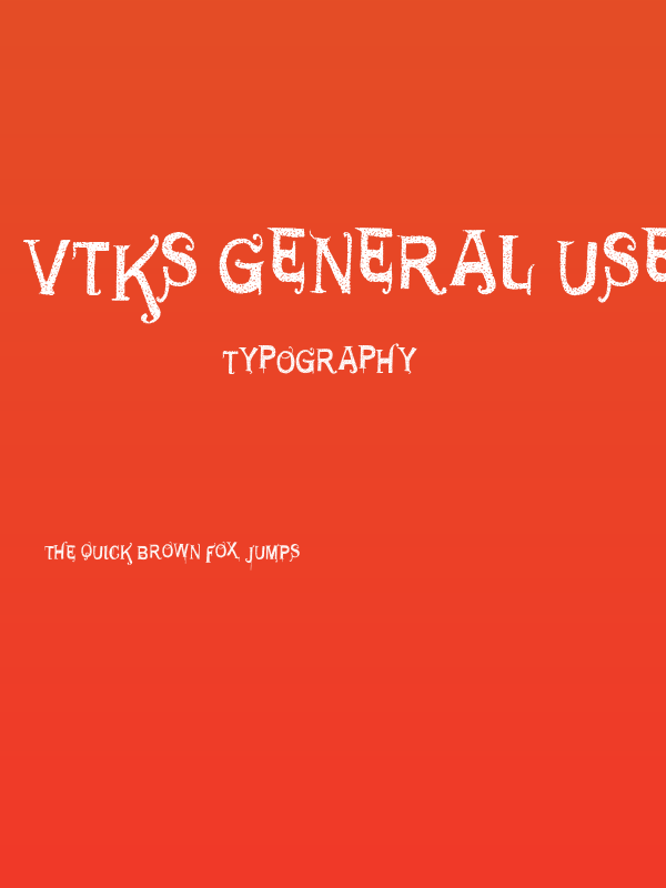 VTKS GENERAL USE Poster