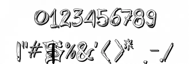 VTKS Good Vibration 2 Font OTHER CHARS