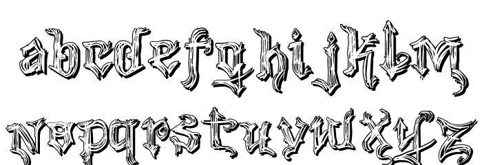 VTKS Good Vibration 2 Font LOWERCASE