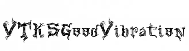 VTKS Good Vibration  baixar fontes gratis