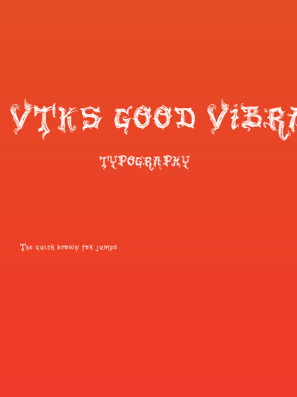 VTKS Good Vibration Poster
