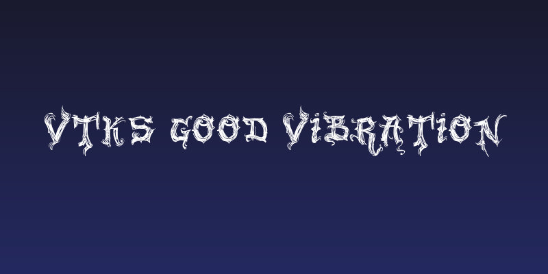 VTKS Good Vibration Social Header