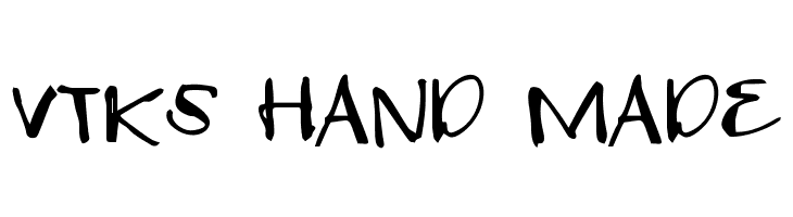 VTKS HAND MADE  Fuentes Gratis Descargar