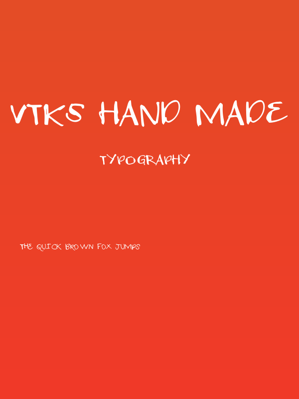 VTKS HAND MADE Poster