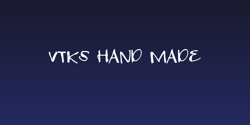 VTKS HAND MADE Social Header