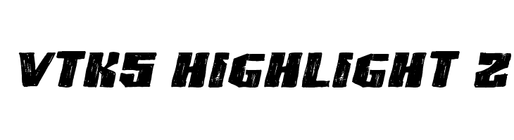 VTKS HIGHLIGHT 2  Free Fonts Download