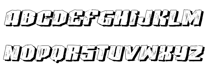 VTKS HIGHLIGHT 3 Font LOWERCASE