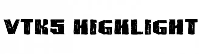 VTKS HIGHLIGHT  Descarca Fonturi Gratis