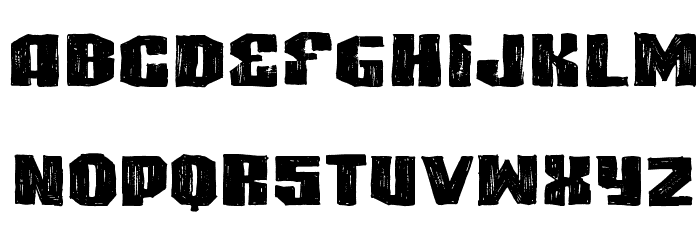 VTKS HIGHLIGHT Font LOWERCASE