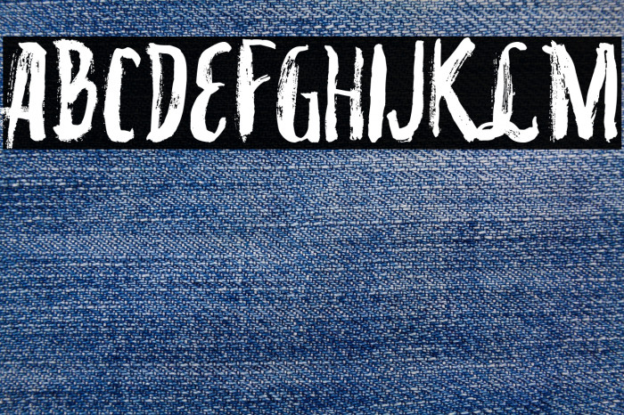 VTKS INKED Font examples