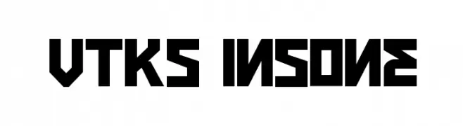 VTKS INSONE  baixar fontes gratis