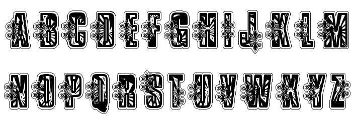 VTKS Low Rider Box Font LOWERCASE