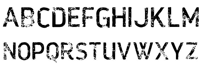 VTKS MONDAY Font LOWERCASE