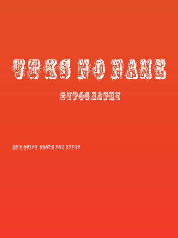 VTKS No Name Poster