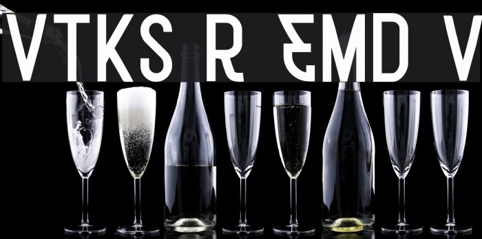 VTKS R78 EMD v2 Font examples