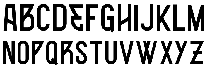 VTKS R78 EMD v2 Font LOWERCASE