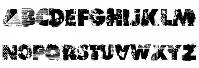 VTKS REVERSO Font LOWERCASE