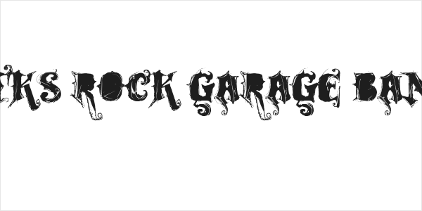 VTKS ROCK GARAGE BAND Logo