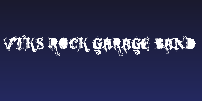 VTKS ROCK GARAGE BAND Social Header