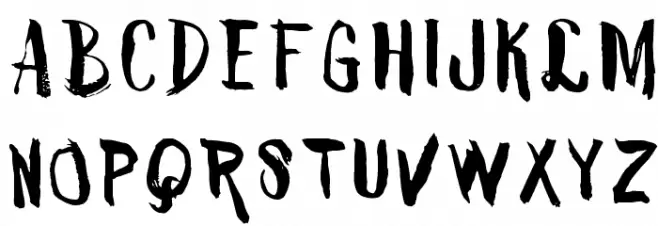 VTKS ROKIYOSAN Font OTHER CHARS